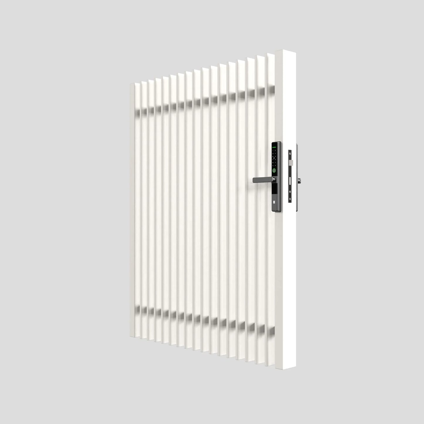 Aluminium Blade Single Gate - White