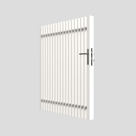 Aluminium Blade Single Gate - White